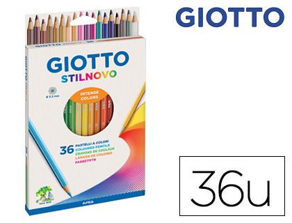 36 lápices de colores Giotto Stilnovo